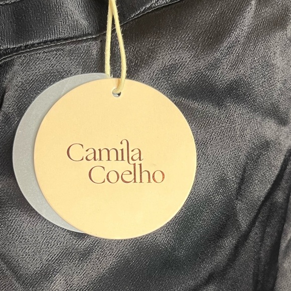 NEW Camila Coelho Charlie Mini Dress in Black size XL - Picture 7 of 8